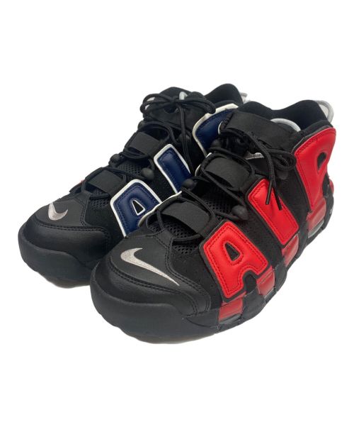 NIKE（ナイキ）NIKE (ナイキ) AIR MORE UP TEMPO エアモアアップテンポ スニーカー ブラック×レッド×ネイビー サイズ:28.5の古着・服飾アイテム