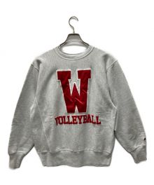 Champion REVERSE WEAVE（チャンピオン リバース ウィーブ）の古着「VOLLEYBALL SWEAT」｜グレー