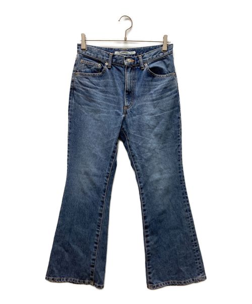 JOHN LAWRENCE SULLIVAN（ジョン ローレンス サリバン）JOHN LAWRENCE SULLIVAN (ジョンローレンスサリバン) WASHED DENIM FLARED PANTS スカイブルー サイズ:44の古着・服飾アイテム