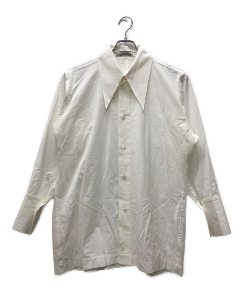 ISSEY MIYAKE（イッセイミヤケ）ISSEY MIYAKE (イッセイミヤケ) COTTON VOILE SHIRT ホワイト サイズ:2の古着・服飾アイテム