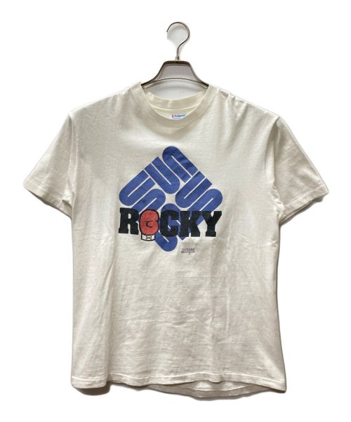 Hanes（ヘインズ）Hanes (ヘインズ) ROCKY TEE ホワイト サイズ:Lの古着・服飾アイテム