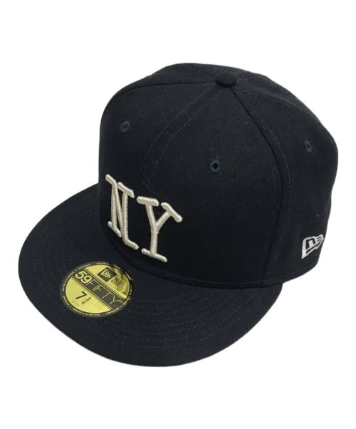 stussy（ステューシー）stussy (ステューシー) New Era (ニューエラ) NYキャップ ネイビーの古着・服飾アイテム