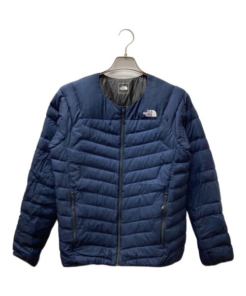 THE NORTH FACE（ザ ノース フェイス）THE NORTH FACE (ザ ノース フェイス) THUNDER ROUNDNECK JACKET ダウンジャケット ネイビー サイズ:SIZE Sの古着・服飾アイテム