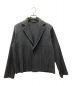 HOMME PLISSE ISSEY MIYAKE（オムプリッセ イッセイ ミヤケ）の古着「TAILORED PLEATS 2 JACKET」｜チャコールグレー