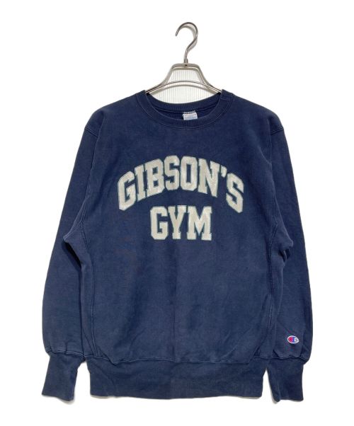 Champion（チャンピオン）Champion (チャンピオン) 90sプリントリバースウィーブスウェット ネイビー サイズ:Lの古着・服飾アイテム