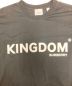 中古・古着 BURBERRY (バーバリー) KINGDAMTシャツ ブラック サイズ:XS：15000円