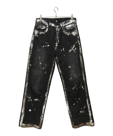 中古・古着通販】KHOKI (コッキ) Silver printed pants ブラック ...