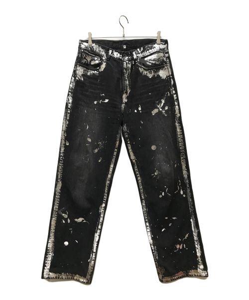 KHOKI（コッキ）KHOKI (コッキ) Silver printed pants ブラック サイズ:3の古着・服飾アイテム