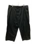 s'yte（サイト）の古着「COTTON DRILL DRAWSTRING WIDE PANTS」｜ブラック