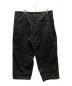 s'yte (サイト) COTTON DRILL DRAWSTRING WIDE PANTS ブラック サイズ:3：18000円