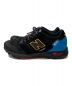 NEW BALANCE (ニューバランス) ローカットスニーカー ブラック サイズ:SIZE US 7：7000円