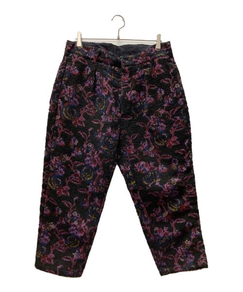 Engineered Garments（エンジニアド ガーメンツ）Engineered Garments (エンジニアド ガーメンツ) carlyle pant-rose jacquard ブラック サイズ:SIZE Mの古着・服飾アイテム