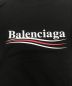 中古・古着 BALENCIAGA (バレンシアガ) キャンペーンロゴスウェット ブラック サイズ:S：30000円