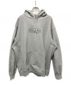 SUPREMEシュプリーム）の古着「KAWS Chalk Box Logo Hooded Sweat Shirt」｜グレー