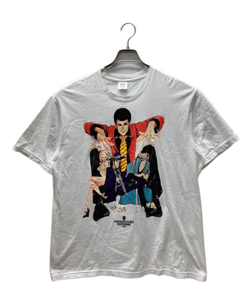 SUPREME（シュプリーム）SUPREME (シュプリーム) UNDERCOVER (アンダーカバー) Lupin Tee ホワイト サイズ:Lの古着・服飾アイテム