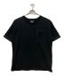 BLACK Scandal Yohji Yamamoto（ブラックスキャンダルヨウジヤマモト）の古着「ポケットTシャツ」｜ブラック