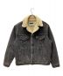 OFFWHITE（オフホワイト）の古着「SHERPA TRUCKER JACKET」｜ブラック