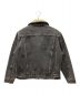 OFFWHITE (オフホワイト) LEVI'S (リーバイス) SHERPA TRUCKER JACKET ブラック サイズ:L：23000円