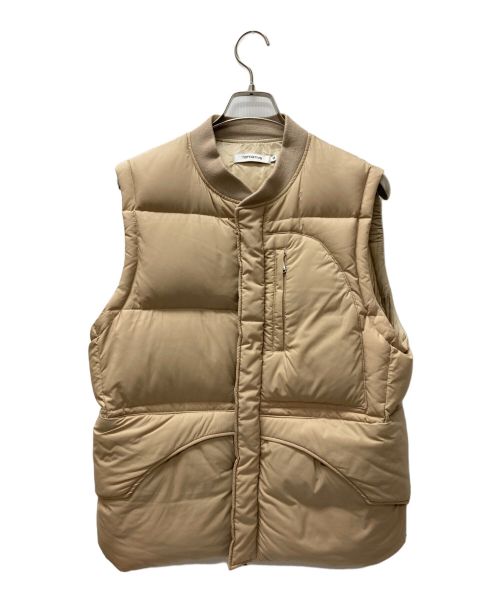 nonnative（ノンネイティブ）nonnative (ノンネイティブ) HIKER DOWN VEST ベージュ サイズ:Mの古着・服飾アイテム