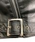 中古・古着 Schott (ショット) SUPREME (シュプリーム) Chief Tassel Perfect Jacket ブラック サイズ:L：80000円