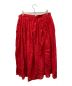 Y's (ワイズ) ワンショルダーギャザースカート レッド サイズ:2：14000円