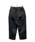 PROPS STORE (プロップスストア) Stretch Polyester Trousers ブラック サイズ:Ｍ 未使用品：14000円