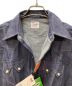 中古・古着 LEVI'S (リーバイス) インディゴウエスタンシャツ ネイビー サイズ:SIZE M 未使用品：40000円