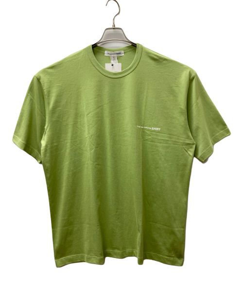 COMME des GARCONS SHIRT（コムデギャルソンシャツ）COMME des GARCONS SHIRT (コムデギャルソンシャツ) 半袖Tシャツ グリーン サイズ:XL 未使用品の古着・服飾アイテム