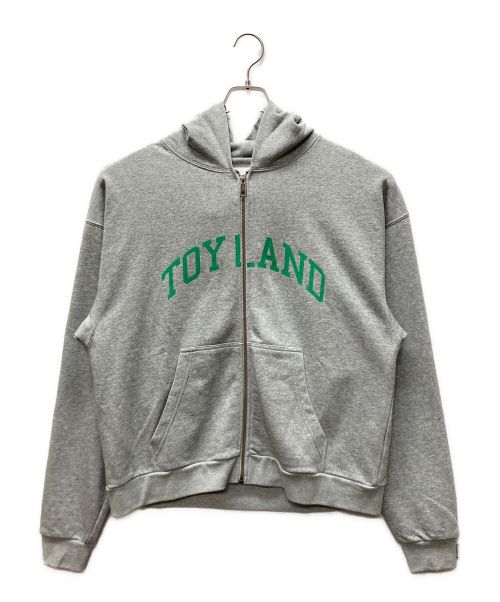 in boys toy land（インボーイズトイランド）in boys toy land (インボーイズトイランド) TOYLAND ZIP HOODIE グレー サイズ:XL 未使用品の古着・服飾アイテム