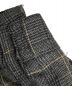 中古・古着 SOFTHYPHEN (ソフトハイフン) WOOL CHECK WIDE TROUSERS グレー サイズ:3：8000円