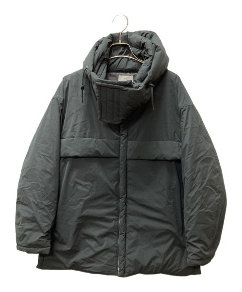 ATON（エイトン）ATON (エイトン) eclat (エクラ) 中綿ジャケット ブラック サイズ:02の古着・服飾アイテム