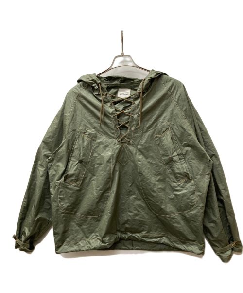 BOWWOW（バウワウ）BOWWOW (バウワウ) USN RAIN PARKA オリーブ サイズ:SIZE Lの古着・服飾アイテム