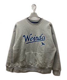 WEIRDO（ウィアード）の古着「WIND-UP - REVERSIBLE SWEAT リバーシブルスウェット」｜グレー×ネイビー