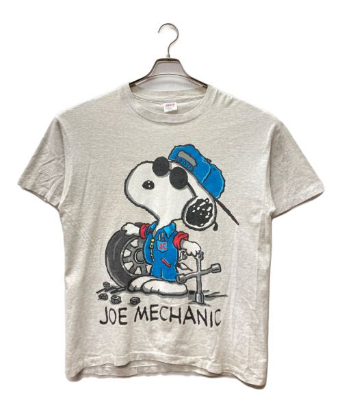 anvil（アンヴィル）anvil (アンヴィル) JOE MECHANIC両面プリントTシャツ グレー サイズ:XLの古着・服飾アイテム