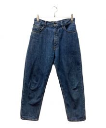 STUDIO NICHOLSON（スタジオ ニコルソン）の古着「TANNARO 14OZ TWILL DENIM EASY TAPERED PANT」｜インディゴ