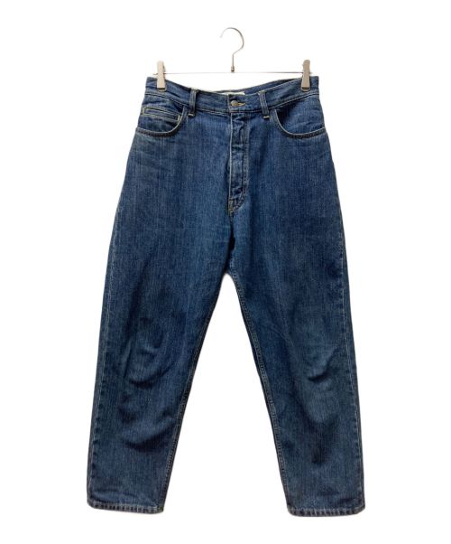 STUDIO NICHOLSON（スタジオ ニコルソン）STUDIO NICHOLSON (スタジオニコルソン) TANNARO 14OZ TWILL DENIM EASY TAPERED PANT インディゴ サイズ:Sの古着・服飾アイテム