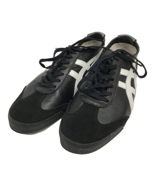 Onitsuka Tiger（オニツカタイガー）Onitsuka Tiger (オニツカタイガー) ローカットスニーカー ブラック サイズ:25.5cmの古着・服飾アイテム