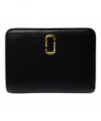 MARC JACOBSマークジェイコブス）の古着「The Leather J Marc Bi-Fold Wallet」｜ブラック