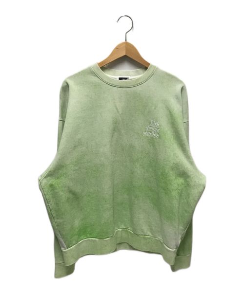 KITH（キス）KITH (キス) Kith Design Studios Nelson Crewneck 黄緑 サイズ:Mの古着・服飾アイテム