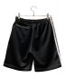 Needles (ニードルズ) nubian (ヌビアン) Track Short Shorts Poly Smooth ブラック サイズ:XS：20000円