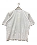 MARNIマルニ）の古着「ロゴプリントボックスTシャツ」｜ホワイト