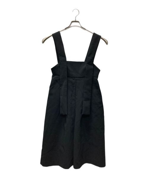 ENFOLD（エンフォルド）ENFOLD (エンフォルド) WIDE-CULOTTES OVER-ALLS ブラック サイズ:38の古着・服飾アイテム