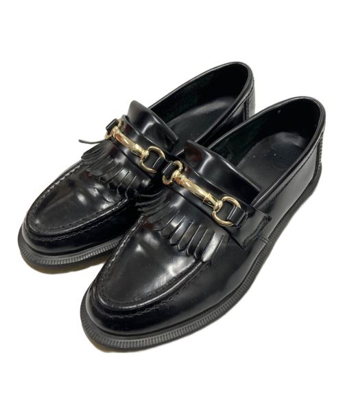 Dr.Martens（ドクターマーチン）Dr.Martens (ドクターマーチン) ADRIAN SNAFFLE ビットローファー ブラック サイズ:UK6の古着・服飾アイテム