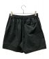 AURALEE (オーラリー) WEATHER EASY SHORTS ブラック サイズ:3：13000円