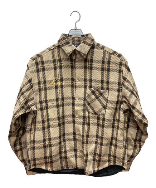 A FEW GOOD KIDS（アフューグッドキッズ）A FEW GOOD KIDS (アフューグッドキッズ) WESTERN CHECK SHIRTS ベージュ サイズ:Sの古着・服飾アイテム