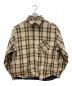 A FEW GOOD KIDS（アフューグッドキッズ）の古着「WESTERN CHECK SHIRTS」｜ベージュ