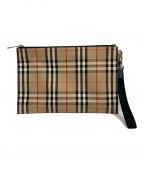 BURBERRYバーバリー）の古着「Vintage Check pouch」｜ベージュ