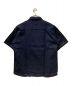 seven by seven (セブンバイセブン) UNI HALF ZIP SHIRT インディゴ サイズ:M：10000円