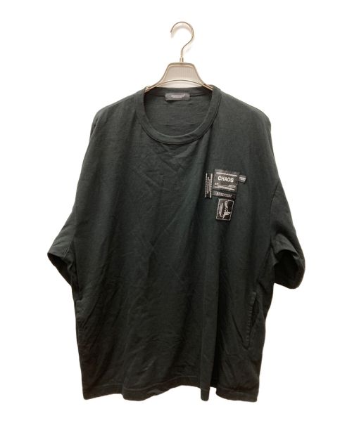 UNDERCOVER（アンダーカバー）UNDERCOVER (アンダーカバー) ネームコラージュTEE ブラック サイズ:3の古着・服飾アイテム