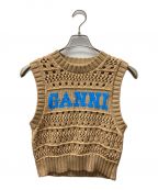 GANNIガニー）の古着「Cotton Rope Vest」｜ブラウン